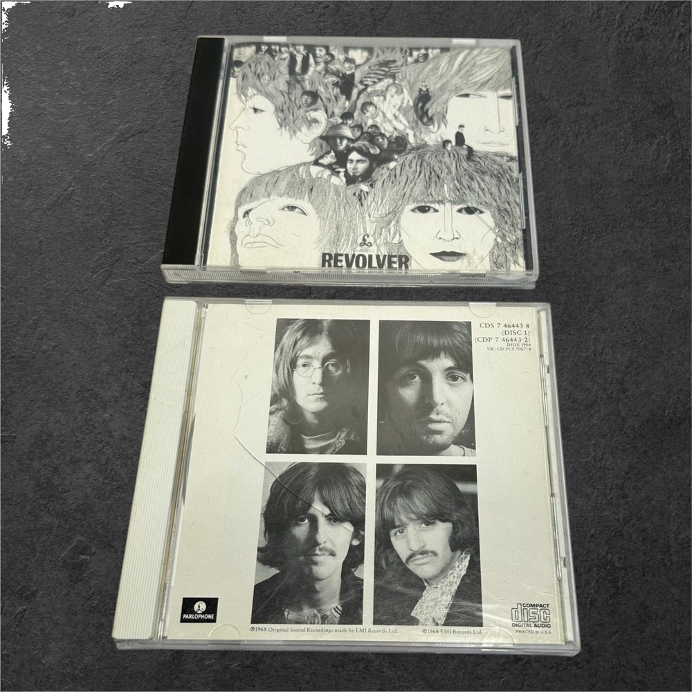 The‎ Beatles Revolver & White Album Disc 1 CD Bundle Rock Classics